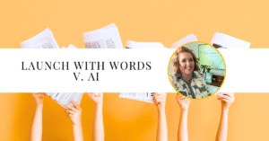 Launch With Words vs General AI Tools: Content Solutions for WordPress Developers featured image says "launch with words v ai"