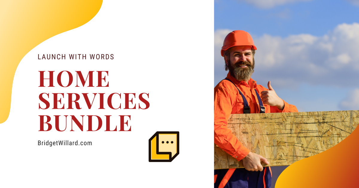 Home Services Bundle -- plumbing, residential contractor, and roofing packs